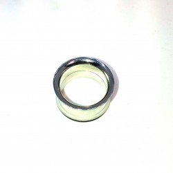 PIercing enchufe acero plata oreja redonda Bijou cuerpo