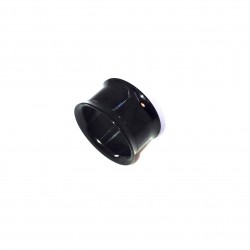 Tapones de acero quirúrgico de acero negro PIercing Plugs