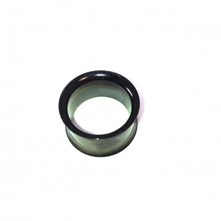 Tapones de acero quirúrgico de acero negro PIercing Plugs