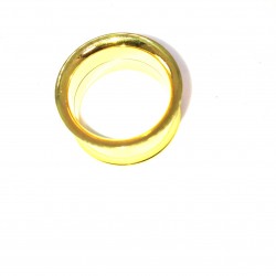 PIercing Plug Bronze Steel Golden Steel Surgical Plugs 