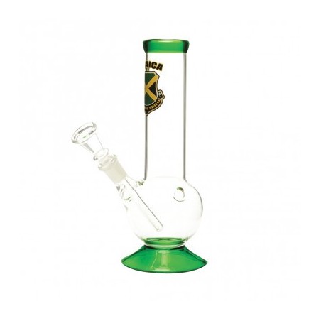 Pipe Glass Jamaica Rasta Bang Herb Cannabis 