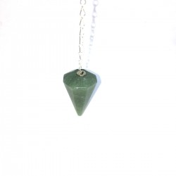 Pendule Pierre Aventurine Radiesthesie Protezione dall'esoterismo